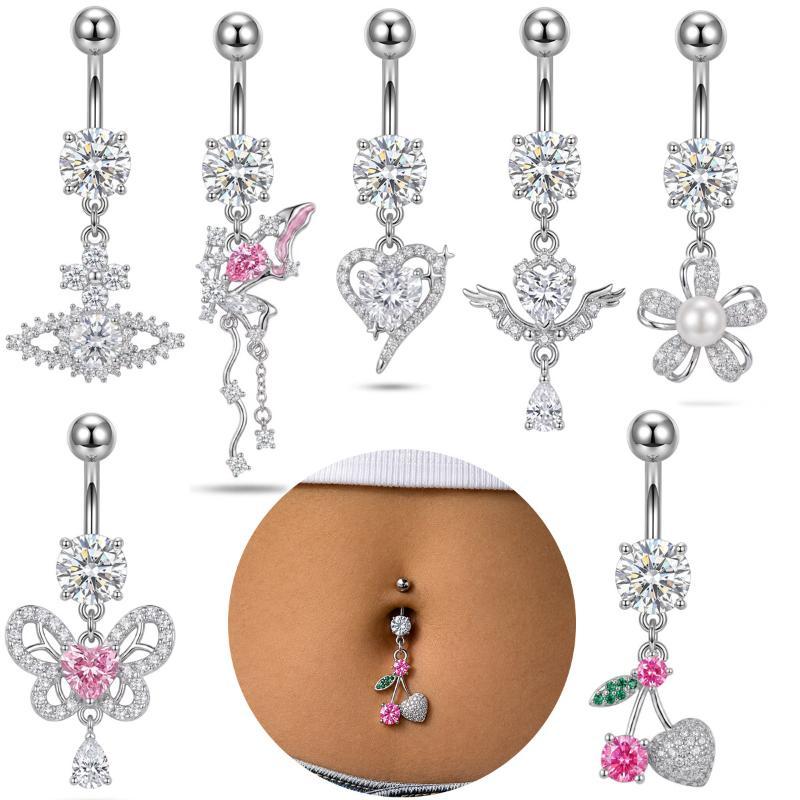 Body Jewelry Surgical Steel - 1 шт. кольцо для пирсинга пупка