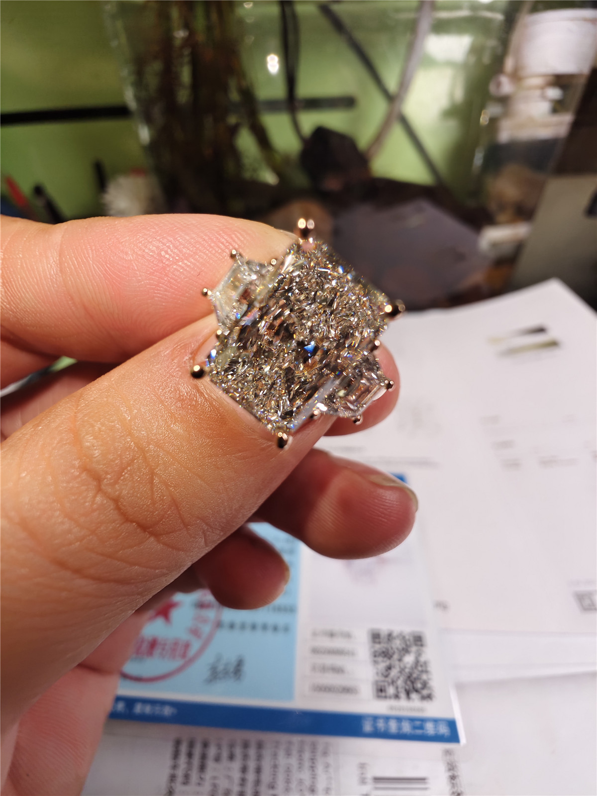 Body Jewelry Vch - 14-каратное золото с бриллиантом CVD HPHT