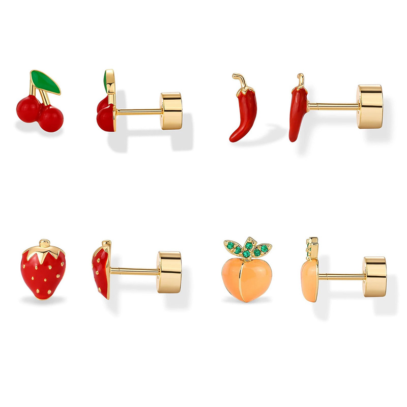 Body Jewelry Surgical Steel - 2 шт., серьги-гвоздики для хряща для