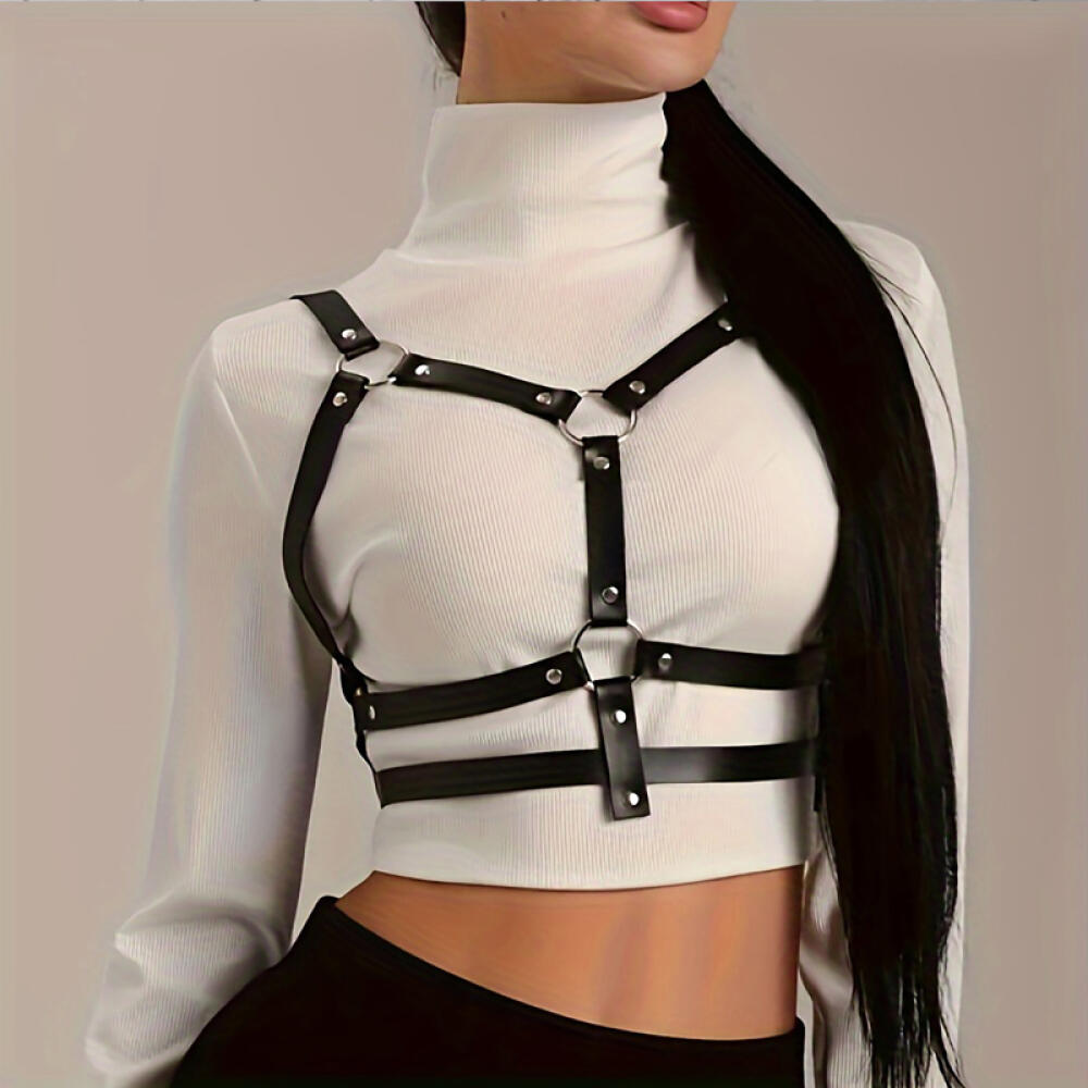 Body Jewelry Hot - Женский двойной пояс-ремень с двойными лямками,