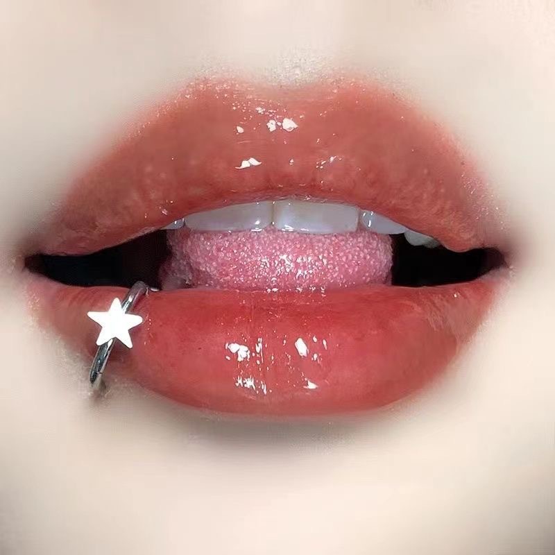Body Jewelry Vertical Labret - Кольцо для губ из нержавеющей стали,