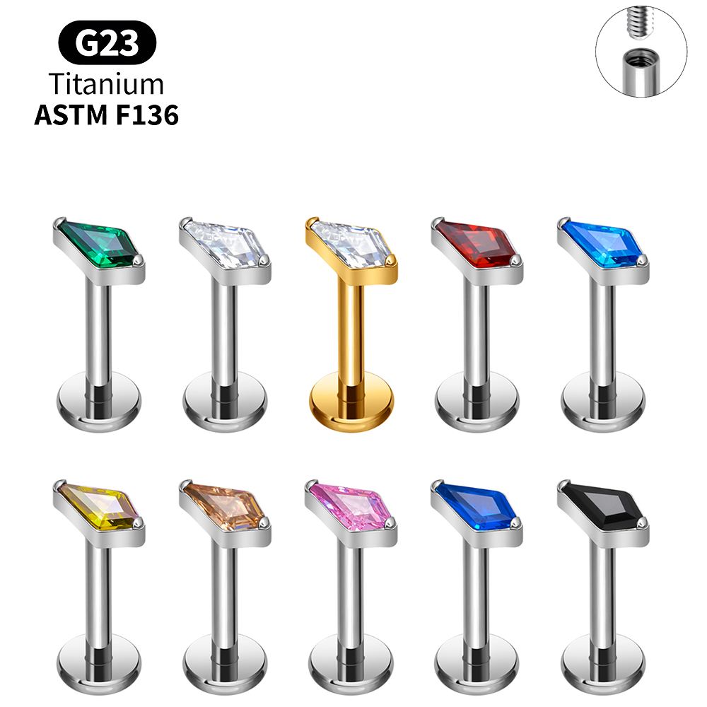Набор титановых лабретов с вну – обзор и цена Body Jewelry Vertical Labret