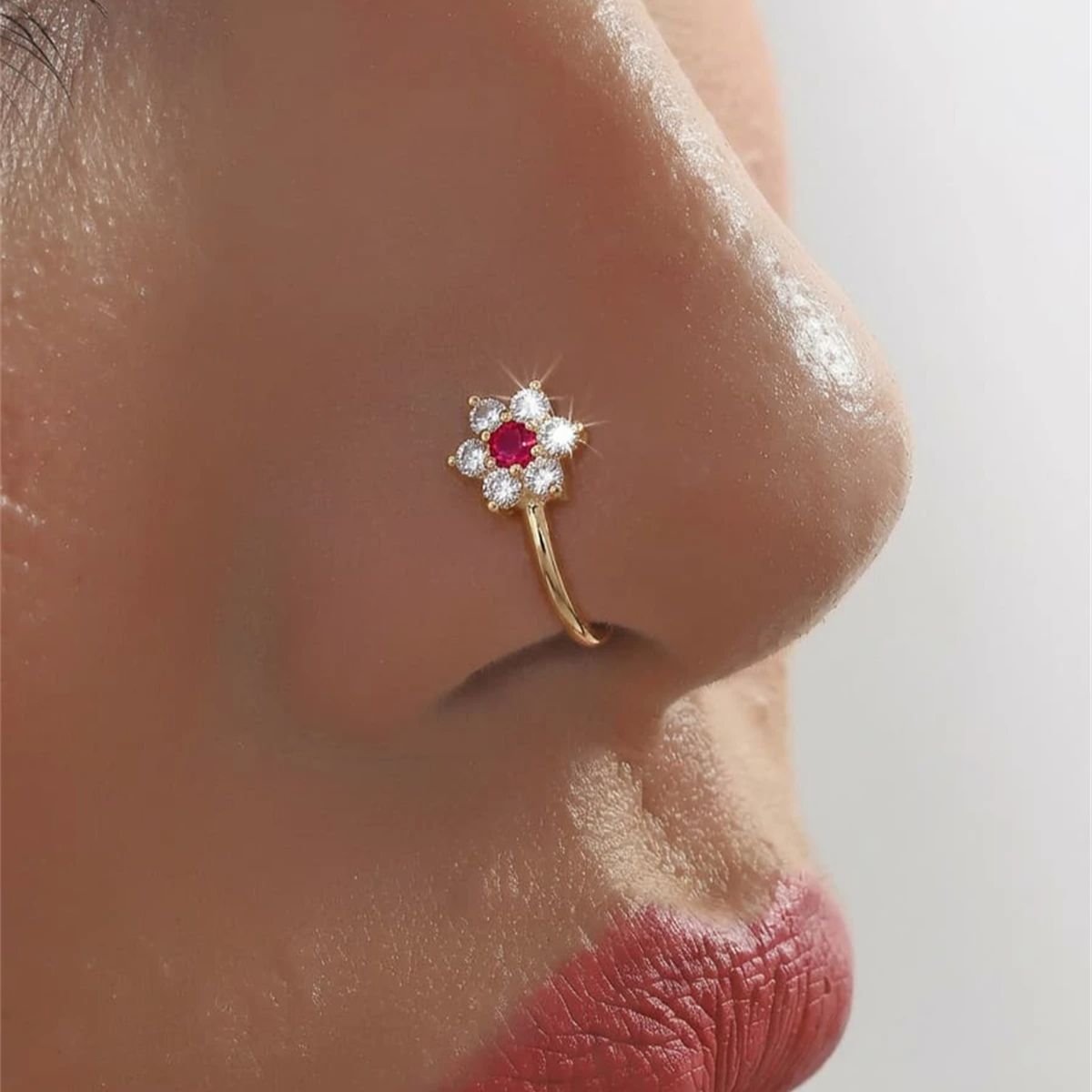 1 шт. Кольцо для носа в форме  – обзор и цена Body Jewelry On Sale