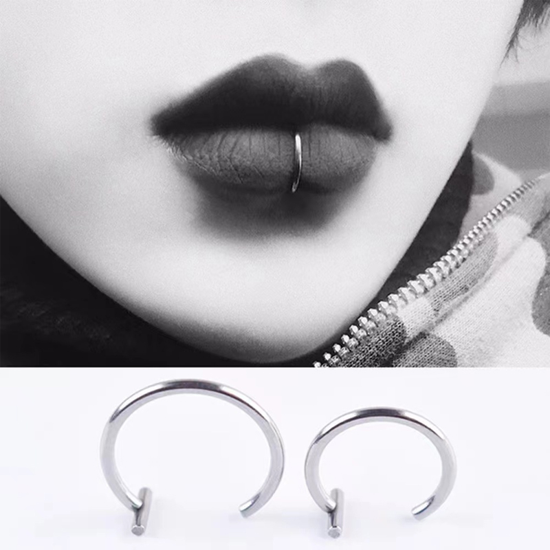 Серьги-кольца из хирургической – обзор и цена Body Jewelry Surgical Steel