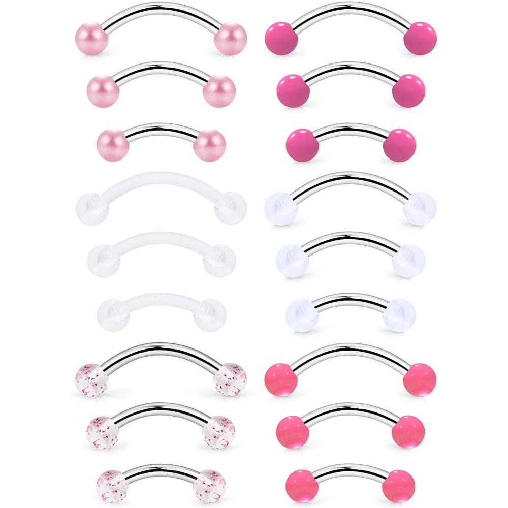 Набор из 18 штук: пирсинг-штан – обзор и цена Body Jewelry Vertical Labret