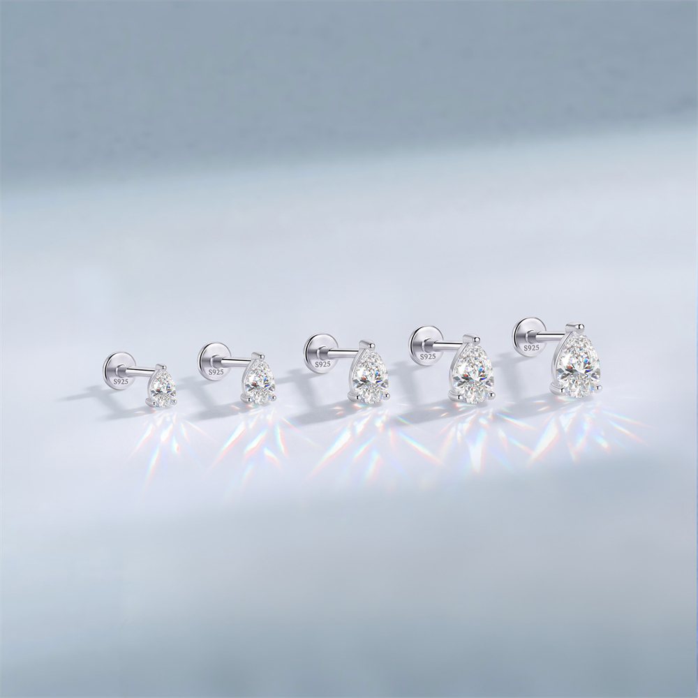 KOJ 1 шт. Классические серьги  – обзор и цена Body Piercing Quality Jewelry