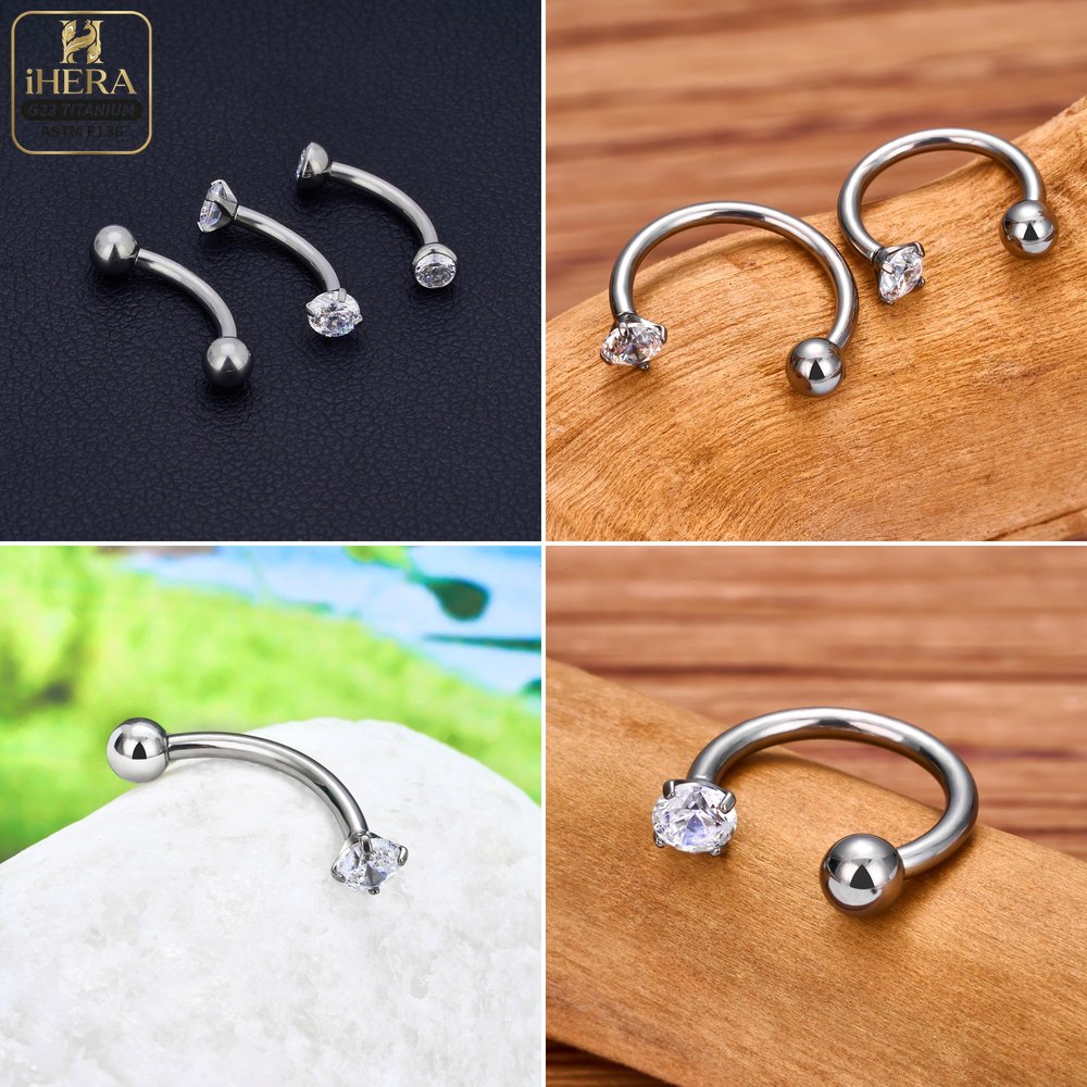 Оптовая продажа титановых укра – обзор и цена Body Jewelry Vertical Labret